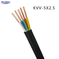 Kabel Listrik RVVP Terproteksi Harga Pabrik 30V Isolasi XLPE Terpilin Multi Inti Berlapis PVC Kabel Kontrol Teknik LAN