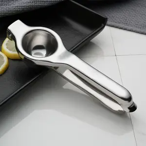 Lemons Utensils Ideal for Juicing Limes Oranges Rust-proof Non-Slip Hand Manual Squeezer Stainless Steel Citrus Press Squeezer