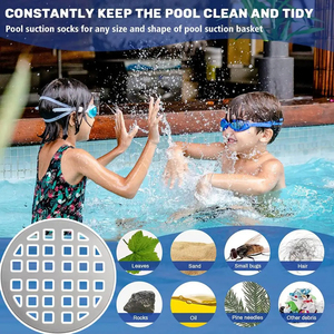 Cubierta de filtro de piscina de acero inoxidable, protege el sistema de bombeo de la piscina de animales pequeños y residuos grandes, 1 ud. - Product Image 3