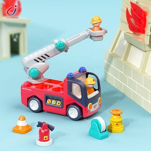 <span class=keywords><strong>Camion</strong></span> <span class=keywords><strong>de</strong></span> feu multifonction, jouet en plastique, pour enfant, éducation précoce, <span class=keywords><strong>dessin</strong></span> <span class=keywords><strong>animé</strong></span> musical, jouet avec lumière et son, 1 pièce - Product Image 4