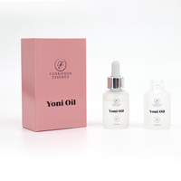 Flacon Compte-gouttes en Verre Givré Transparent à Épaule Inclinée pour Sérum Huile Essentielle, Contenance 30 ml (1 oz), avec Boîte – Emballage Cosmétique