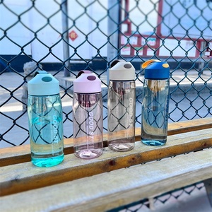 Bottiglia d'<span class=keywords><strong>Acqua</strong></span> Motivazionale in Plastica da 550ml con Logo Personalizzato, Alta Qualità, Portatile, per Promozioni - Product Image 6