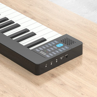 Clavier piano numérique électronique Konix à 88 touches, pliable