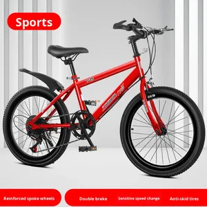 Bicicletta da Montagna per Bambini Ollie's Little Mountain da 22 Pollici per 6-12 Anni con Forcella Ammortizzata, Doppio Freno e Pneumatici Antiscivolo - Product Image 6