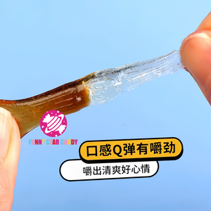 Caramelos blandos con forma de huevo <span class=keywords><strong>sorpresa</strong></span> al por mayor, sabor a frutas dulces, multicolor, con relleno de mermelada de refresco de cola, caramelos masticables de goma. - Product Image 3