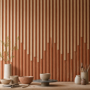 Panneaux acoustiques de <span class=keywords><strong>plafond</strong></span> haut de gamme, design en bois lamellé, pour hôtel, solution murale intérieure en gros - Product Image 2