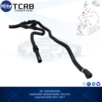 Tuyau de Refroidissement TCRB 95810655050 pour Porsche Cayenne (92A) 2011-2017