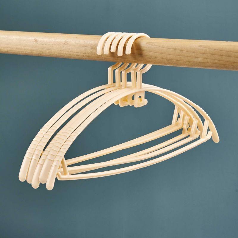 Cintres demi-ronds roses [Lot de 5]