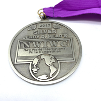 Médaille sportive personnalisée en métal avec logo, plaquée or, argent, bronze, frappée à la presse, pour la course de marathon, la compétition, souvenir