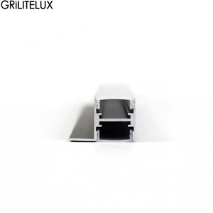 Profilé en aluminium LED encastré double face pour éclairage de rayonnage LED - Product Image 5