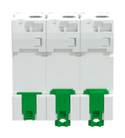Disjoncteur Schneider C120H 3P D63A Pro tripolaire courbe D 63A à haute capacité de coupure pour distribution industrielle