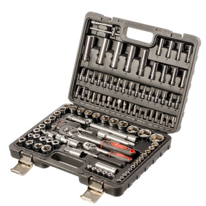 94 <span class=keywords><strong>piezas</strong></span> de cromo vanadio hembra 1/2 "1/4" profesional coche herramientas de reparación de kit de herramienta de mano - Product Image 2
