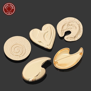 Hebillas Decorativas de Metal con Forma Irregular para Trajes de Baño, Bikinis y Vestidos de Mujer, con Diseño de Concha - Product Image 3