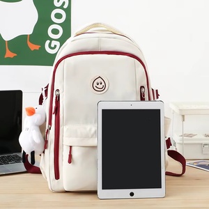 Unisex Multifunctional <b>Student</b> <b>Backpack</b> with Large Capacity Waterproof and Fashionable Trendy Design Low Price Leisure Bag - Product Image 2