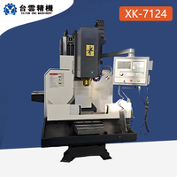 Machine de fraisage CNC verticale XK7124, haute rigidité, performance stable, outil de fraisage puissant