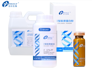 Open Wound Healing Triple-Helix Porcino Tipo I Atelocollagen Esponja MS Animal Extract Produto - Product Image 4