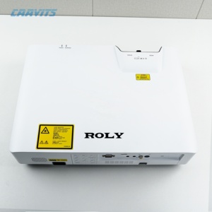 Proyector <span class=keywords><strong>Láser</strong></span> 3LCD Roly RL-E6W RL-E6U, 6500 Lúmenes, Compatible con 4K, Altavoces Estéreo HIFI Integrados para Educación y Exposiciones - Product Image 3