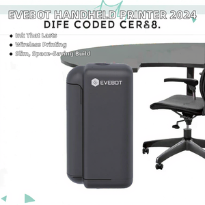 Impresora de Inyección de Tinta Portátil con Tinta Permanente Resistente al Agua, Mini Impresora de Bolsillo para Códigos de Fecha, Códigos QR y Logotipos, Fácil de Usar - Product Image 2