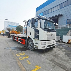 รถยกพ่วงแบบแบน Faw 4x2 8 ตัน รถบรรทุกอเนกประสงค์ สำหรับกู้ภัยบนท้องถนน ขาย - Product Image 4