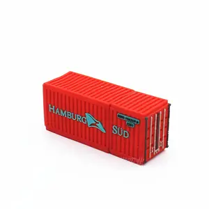 Low price Wholesale container shape usb stick 64gb for container ship company gift