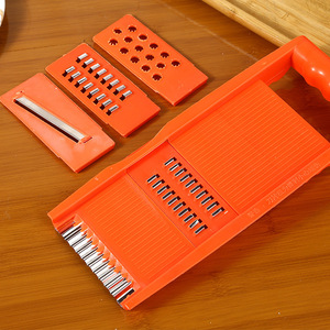 Multi Functional Vegetable Cutter 4 Piece Set With Slicing Grating Shredding And Cutting Board For Kitchen Use - Product Image 3