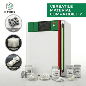 เครื่องพิมพ์สามมิติแบบ SLS รุ่น MATRIX SLS-1518 สำหรับผงไนลอน PA12 PA11 ชิ้นส่วนอเนกประสงค์ ผลิตด้วยเทคโนโลยีเลเซอร์ซินเทอร์แบบเลือกจุด - Product Image 1