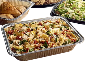 Aluminum Smooth-Wall <b>Foil</b> Eco-Friendly Food Grade Disposable Food <b>Containers</b> with Plastic Lids 150ml/200ml Airline Catering Use - Product Image 3