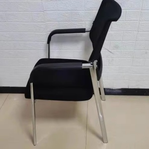 Chaise de bureau de conférence moderne de luxe léger, dossier haut, simple, pivotante, en cuir, chaise de patron avec roulettes, design ergonomique - Product Image 2