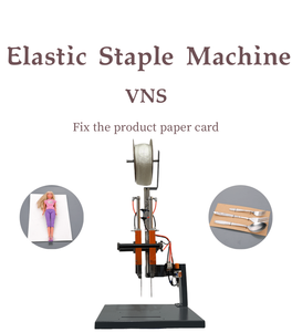 Industrial Booster Automatic Pneumatic Elastic Staple <b>Machine</b> for Toy <b>Packaging</b>, Equipped with PLC Variable Needle System, Blade - Product Image 5