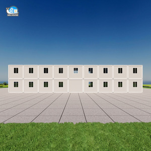 Заводской индивидуальный открытый сборный контейнерный дом для проживания сотрудников общежития - Product Image 4