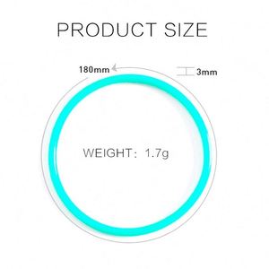 Bracelet en silicone pour enfants, accessoires pour cheveux arc-en-ciel, bracelet en silicone, élastique pour cheveux, bracelet en caoutchouc - Product Image 2