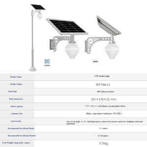 Projecteur solaire à LED avec télécommande, prix attractif, éclairage extérieur pour jardin - Product Image 3