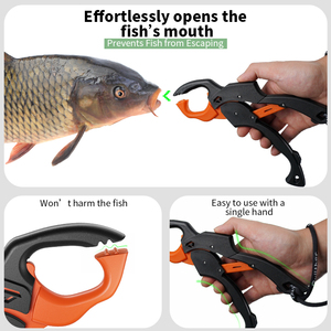 <span class=keywords><strong>Pince</strong></span> à <span class=keywords><strong>poisson</strong></span> à prix d'usine avec trou pour cordon de suspension, utilisation à une main, <span class=keywords><strong>pince</strong></span> de pêche, outil de pêche Pullther - Product Image 2