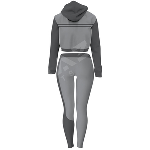 Eco-Friendly Breathable OEM Factory Supply Women <b>Tracksuit</b> New <b>High</b> <b>Quality</b> <b>Tracksuit</b> <b>Wholesale</b> Women's Crop <b>Tracksuit</b> - Product Image 3