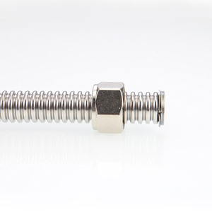 304 ステンレス鋼メッキ波形ホースフレキシブル金属パイプガス水用高温耐性耐久性のある配管ホース - Product Image 4