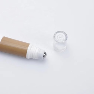 Custom High Quality 10ml 15ml <b>Plastic</b> Cosmetic Squeeze Soft Empty <b>Tube</b> With Roll Ball Massage Head Cap for Eyes Serum Cream - Product Image 4