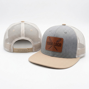 Casquette de camionneur en cuir personnalisée SHINY avec broderie 3D de qualité supérieure et emballage tout-en-un pour les marques mondiales - Product Image 4