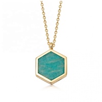 Vente flash, collier rétro, luxe léger, argent 925, or 18 carats, décoration en pierre de lune, émeraude, obsidienne, médaillon jaune