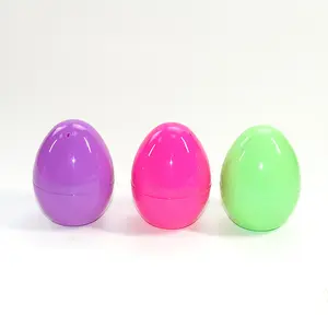 ALLCOLOR Prefilled Plastic Easter Egg Surprise Plastic Easter Egg With Toys For Children