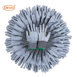 Excellente dextérité et respirabilité Gants HPPE anti coupure 5 confortables et doux avec revêtement en PU - Product Image 6
