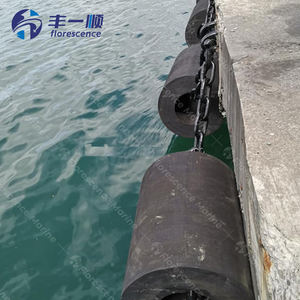 フローレンスABS CCS認定高エネルギー吸収天然ゴム円筒型フェンダー24ヶ月保証耐摩耗性 - Product Image 6