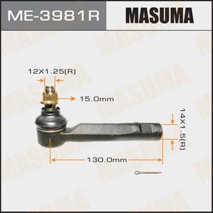 Embout de biellette de direction ME-3981R MASUMA, composants de suspension automobile, embout de biellette de direction extérieur pour LEXUS - Product Image 3