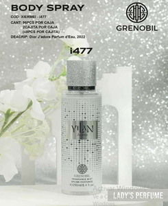 YILAN Spray Profumato Scintillante 250Ml con Glitter per il Corpo - Product Image 3