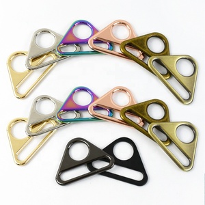 หัวเข็มขัดสามเหลี่ยมหล่อขึ้นรูปโลหะผสม Deepeel BF223 ขายส่ง อะไหล่และอุปกรณ์พิเศษสำหรับสายสะพายและซิป - Product Image 5