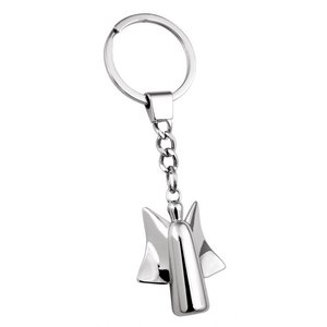 Portachiavi a Moschettone Cilindrico Little Angel in Lega alla Moda con Logo Personalizzato, Stampa Offset e UV, Tipo in Metallo Ottone - Product Image 1