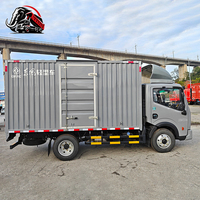 Camionnette Dongfeng d'occasion 130 CV 7,5 tonnes pour le transport de marchandises en ville, camion léger 4x2 avec caisse