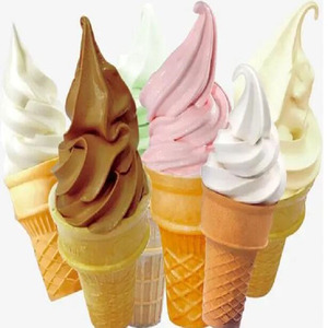 220 điện 110V Máy làm kem mềm 3 hương vị khác nhau trái cây tủ đông cứng trộn Máy làm kem - Product Image 6