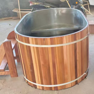 Sauna Ovalada Moderna y Ecológica de Fábrica, Paneles de Madera de Pino Termotratada, Villa de Vapor con Estufa en Venta - Product Image 4