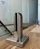 Support de clôture de piscine en acier inoxydable satiné Duplex 2205, 304, 316, de qualité supérieure, pour verre, à vendre
