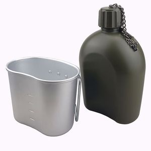 Échantillon Gratuit - Ensemble Gourde Portable d'Extérieur Très Vendu avec Couvercle de Boîte à Lunch et Sac de Rangement pour Camping et Randonnée - Product Image 4